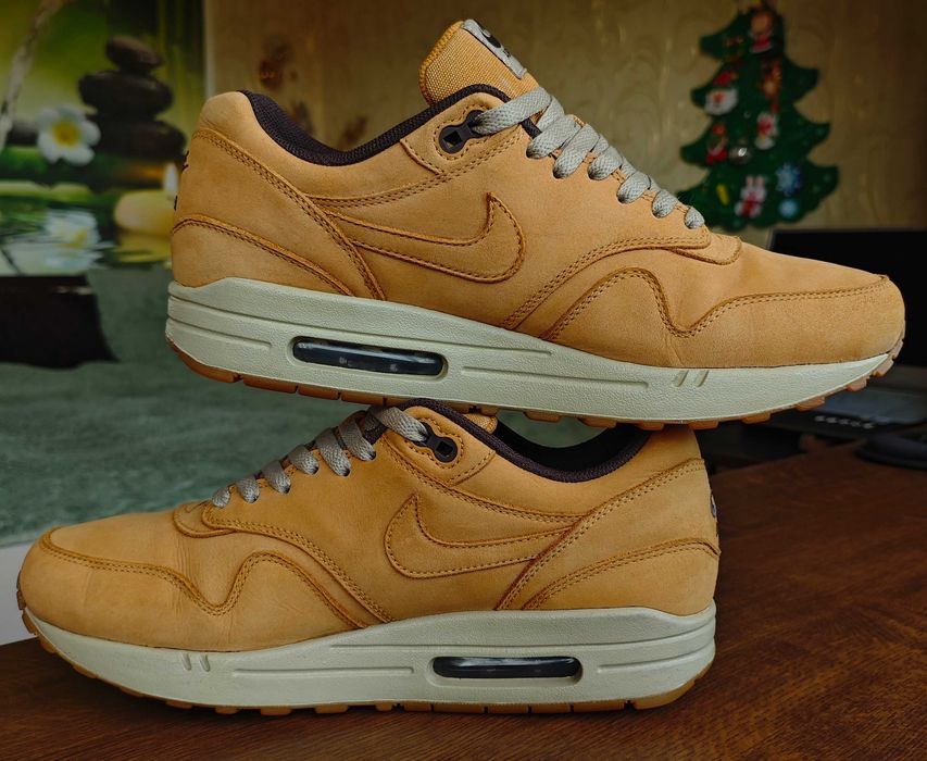 Nike Air Max 1 Leather Premium "Wheat Pack" 44 размер 28 см