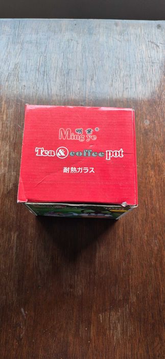 Bule de vidro para chá ou café