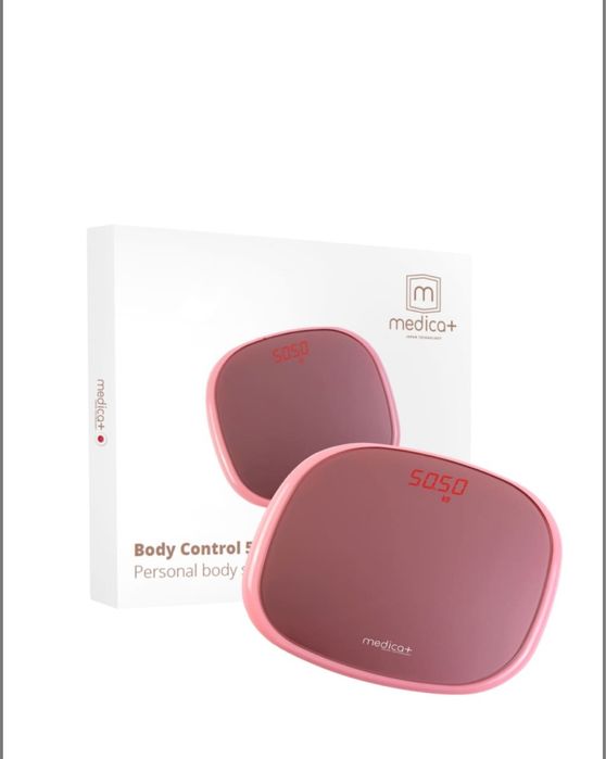 Електронні ваги для тіла medica+ body control 5.0 pink