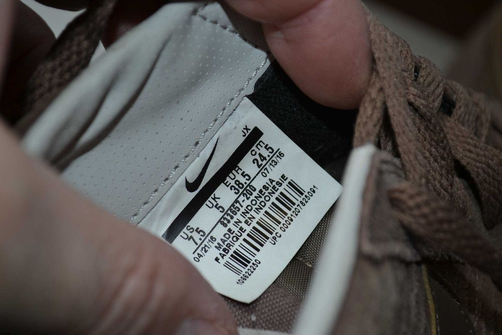 nike cortez 38р кроссовки кожаные оригинал