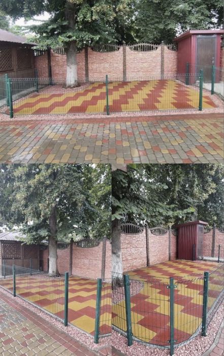 Монтаж секційної сітки,забор,паркан,брама дешево