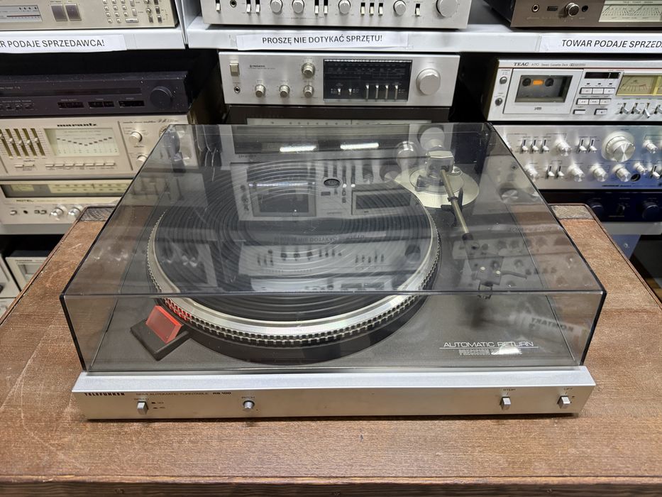 ‼️Gramofon Telefunken RS100 Półautomat, Audio Room