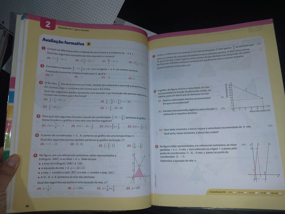 Caderno de Fichas MX - Matemática - 8.º Ano