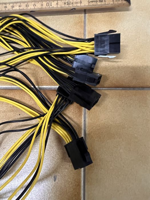 Extensor PCIe de cabos de fonte