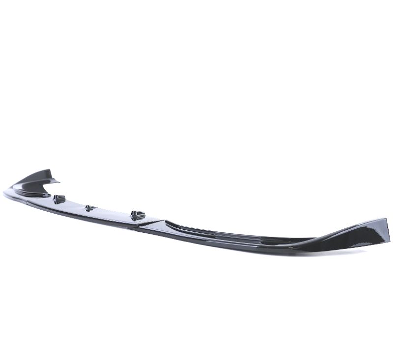 SPOILER LIP FRONTAL BMW E46 COUPE CABRIO 99-06 LOOK M PRETO BRILHANTE