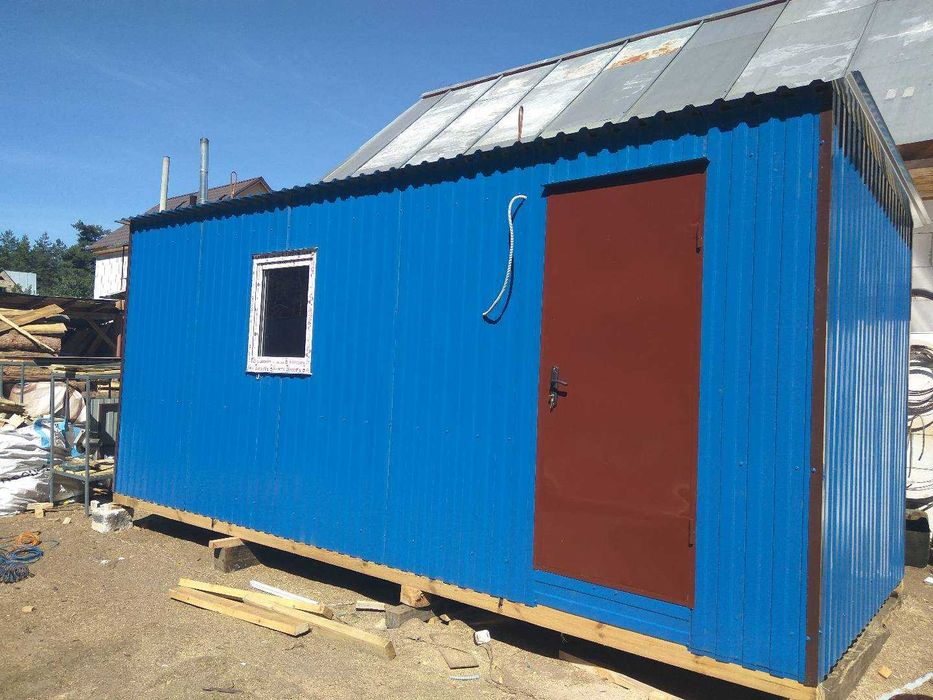 Битовка, побутівка, будівельний вагончик, бытовка, блок пост, хозблок
