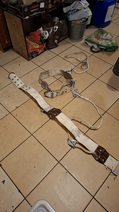 Pasy PGE aluminium sznury nieuzywane wspinaczka