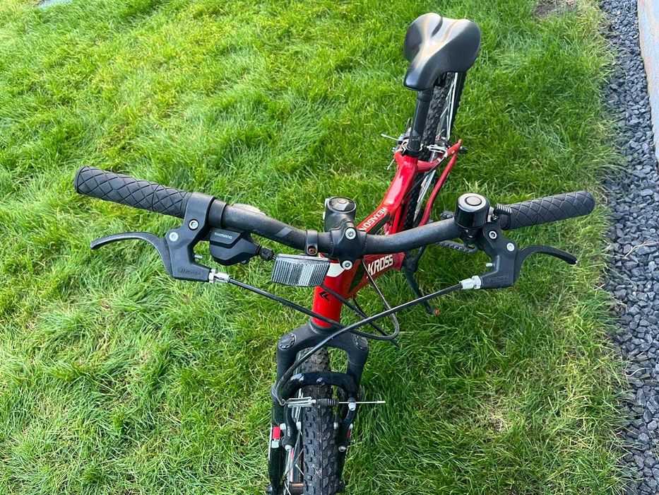 Rower dziecięcy Kross Hexagon Junior czerwony 24 cale