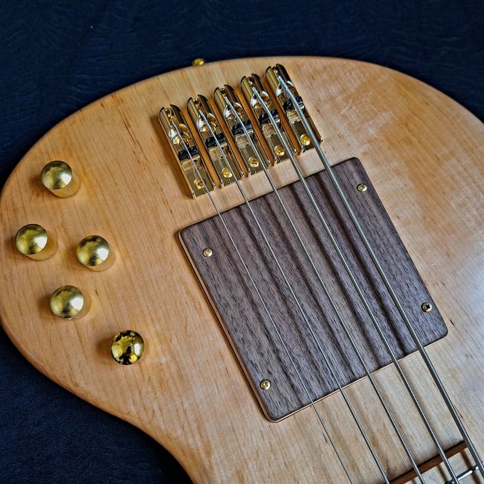 Gitara basowa, 5 strun, bas, lutnicza