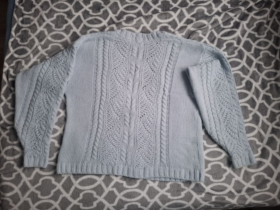 Sweter kardigan Laurella Malisa Light Blue