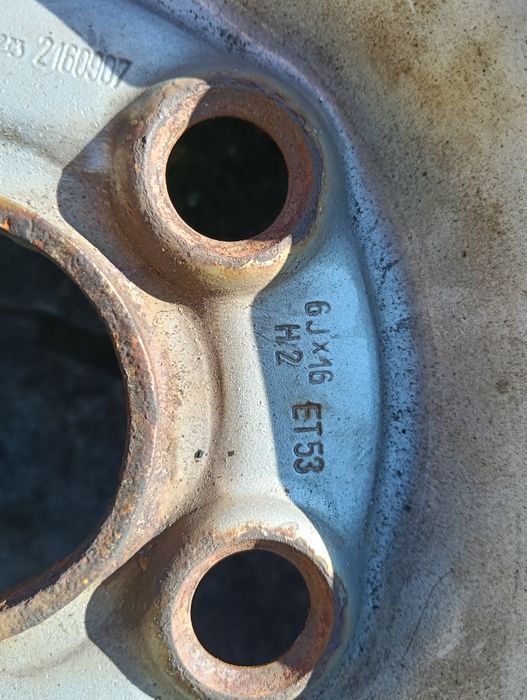 Felgi stalowe 5x112 16" 57,1 VW