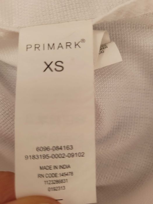 Camisa branca - 100% algodão XS