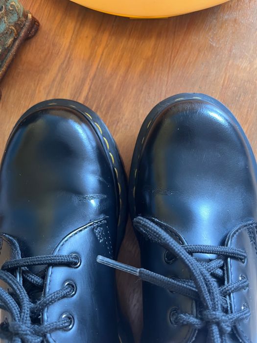 Niskie buty Dr. Martens [model 1461] skóra naturalna [rozmiar 37] czarne półbuty