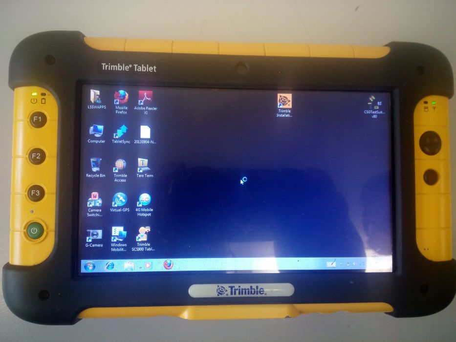 Tablet Trimble Yuma z Trimble ACCES, Trimble SCS900