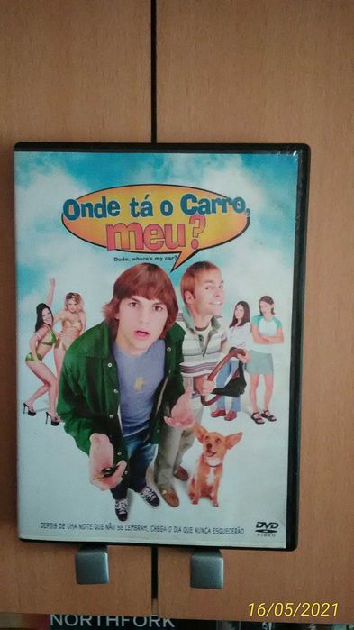 DVD Where's My Car, Dude? Movie with Ashton Kutcher Subtitled in Portuguese Delivery NOW64585332445315120