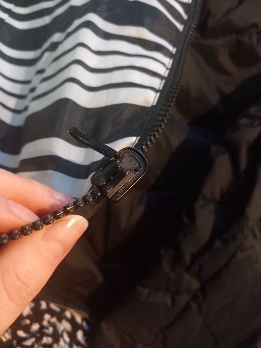 Kurtka puchowa (puch, pierze) dwustronna