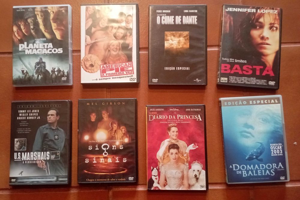 Na compra de 4 ofereço mais um- Optimo Estado- Filmes em DVD