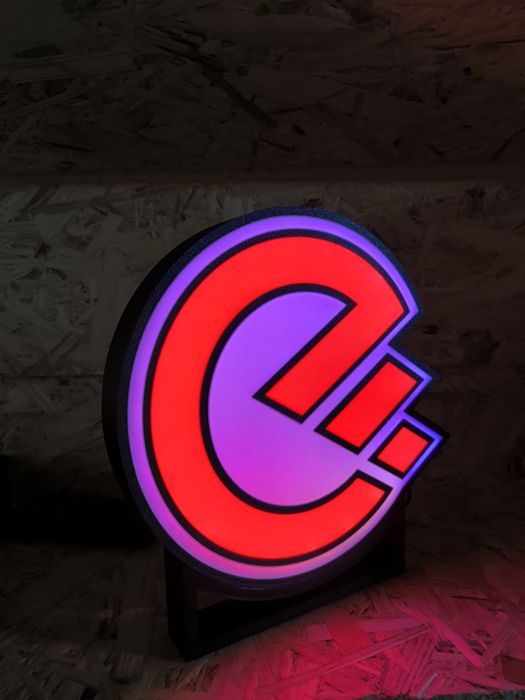 Logo Retro Casal led RGB