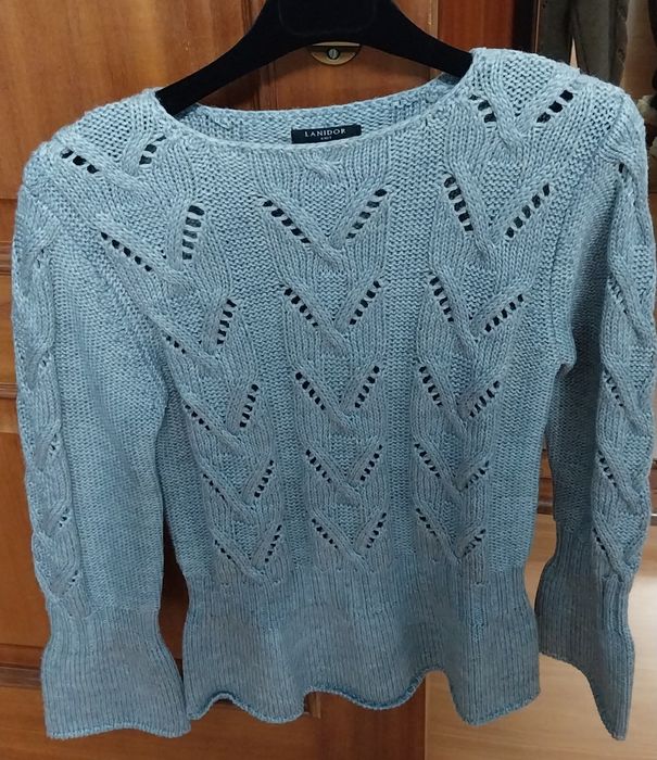Lanidor Gray Knit Sweater