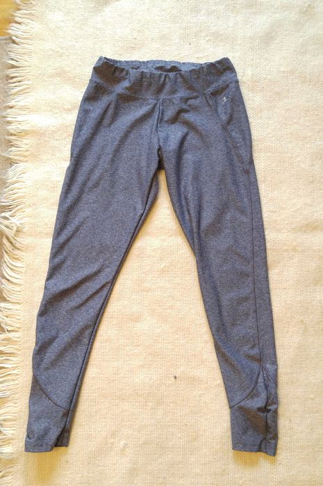 Spodnie legginsy popielate