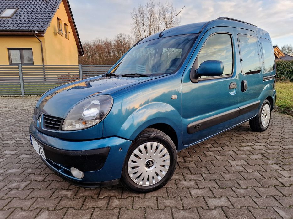 Renault Kangoo 1.6 95KM + LPG, AUTOMAT UNIKAT! Klima, Bez Rdzy, 5drzwi