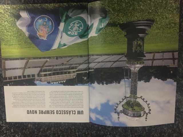 Taça de Portugal - Sporting vs Porto - Final - Programa Oficial - 2019