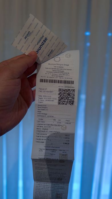 LONGINES SPIRIT Automático - de 22/12/2025 - (COMO) NOVO - SÓ HOJE!