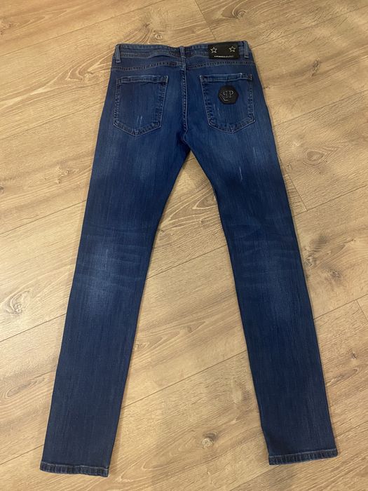 Jeansy męskie marki Philipp Plein. Rozmiar L