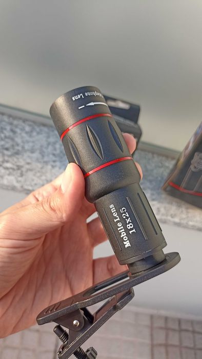 Lentes Telescope para Telemóvel + Macro Lens 0,45x Wide