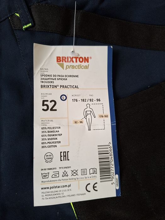 Spodnie Brixton Practical (rozmiar 52)