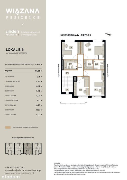 Lokal B.6 | Wiązana Residence – mieszkanie, które daje komfort domu