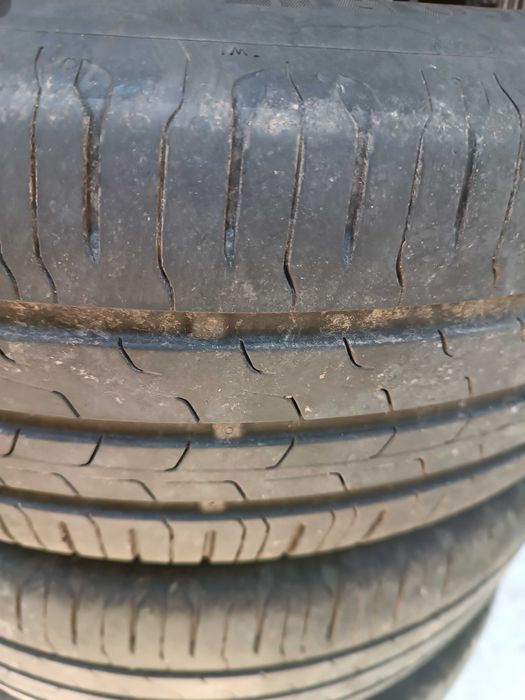 Komplet stalowych felg i opon letnich Continental Ecocontact R15