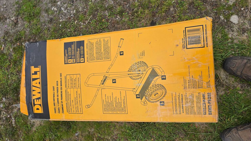 wózek do transportu płyt , drzwi , okien DEWALT