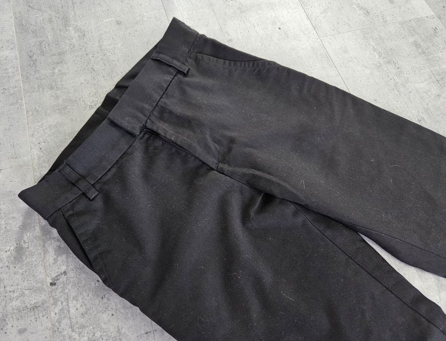 Czarne proste spodnie 164 XS