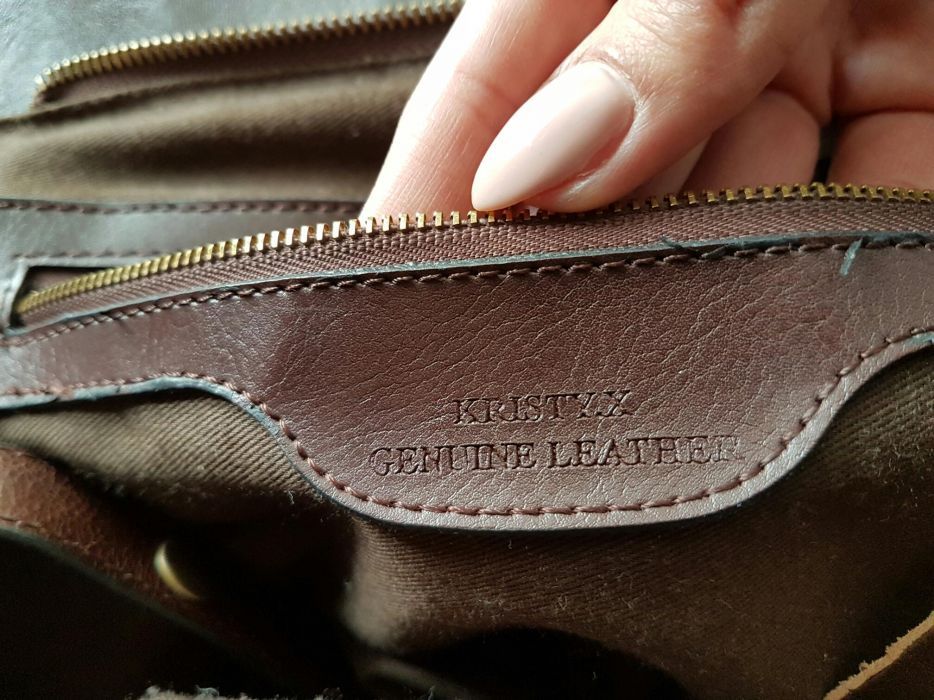 Piękna skórzana torebka