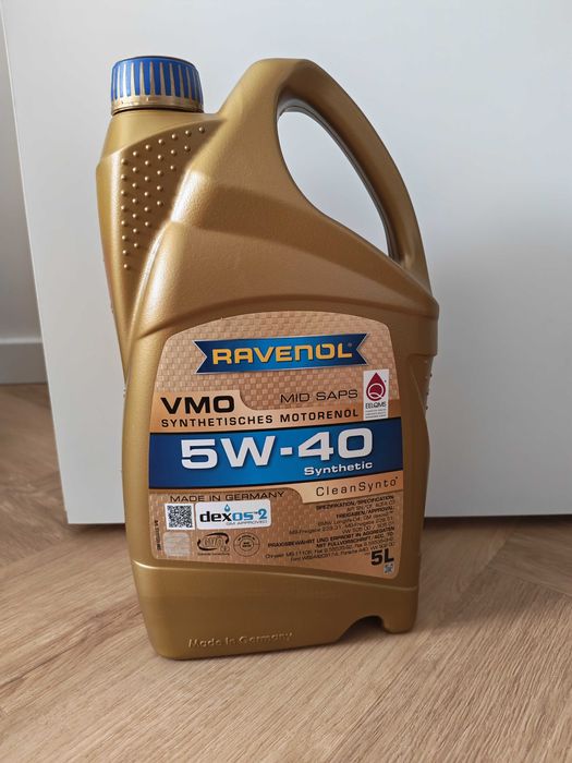 Olej samochodowy 5L Ravenol 5W40