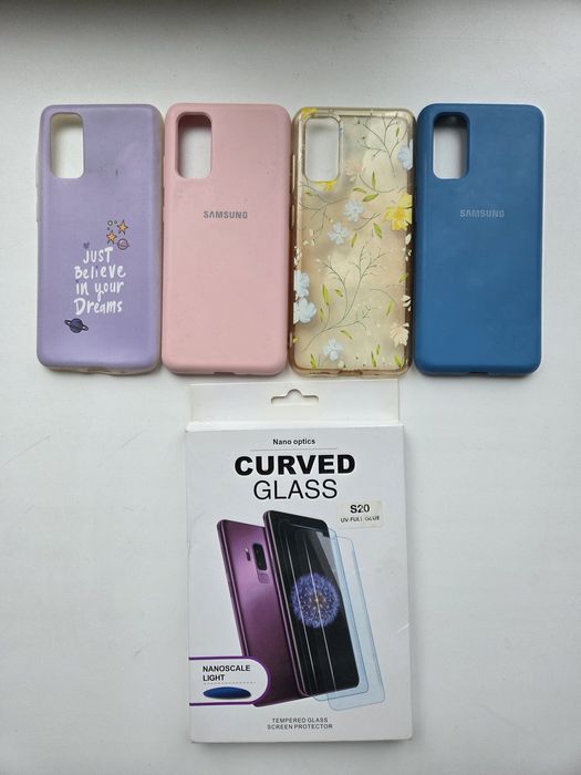 Чохли на samsung s20