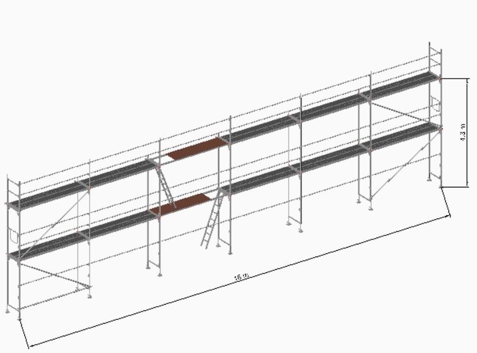 RUSZTOWANIE UŹYWANE ,plettac, plecak docieplenia ,domki 113,40 m2 N