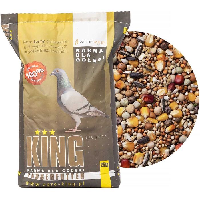 Karma dla gołębi rozpłodowo - lotowa Agro-King