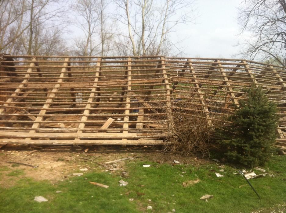 Skup desek starego drewna rozbiorki stodół stodoła