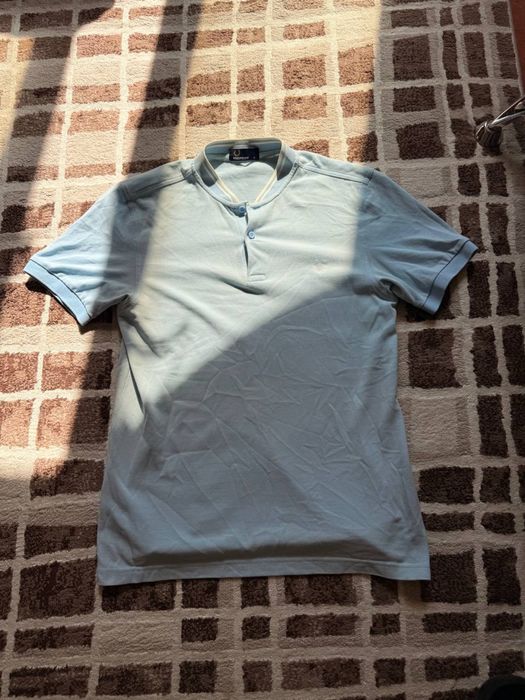 polo Fred Perry голубая