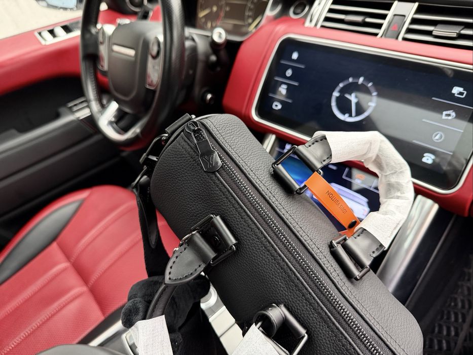 Louis Vuitton keepall мужская сумка  кожаная оригинал