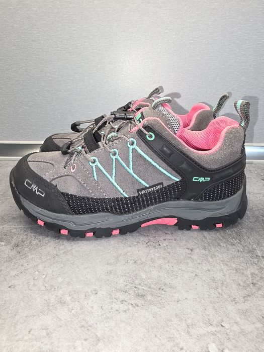CMP Rigel Low WP (Waterproof) buty trekkingowe roz.33 outdoorowe, skóra naturalna