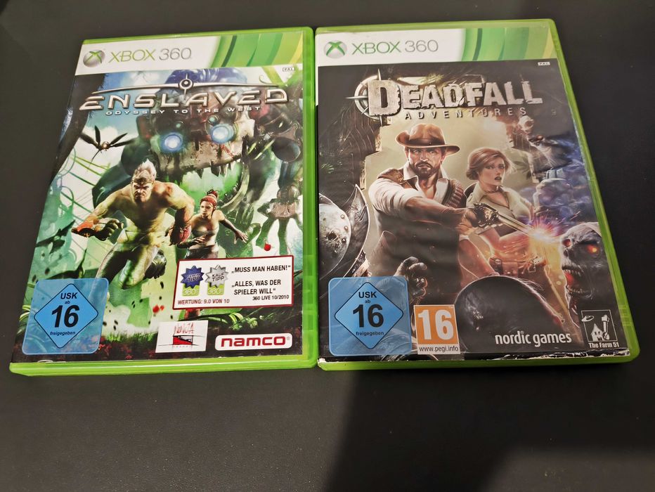 Xbox 360 - Enslaved Odyssey to the West i Deadfall Adventures