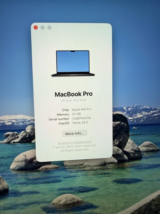 MacBook Pro 14" M4 Pro (2024) 24GB