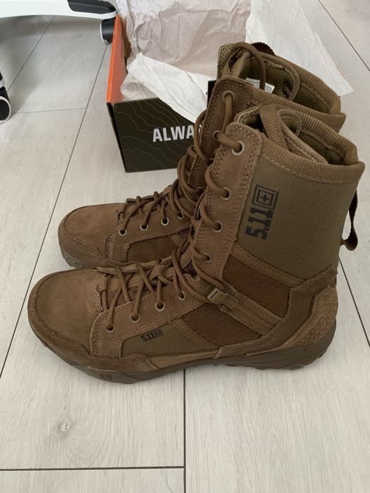Черевики тактичні 5.11 TACTICAL A/T 8' Waterproof Boot Dark Coyote