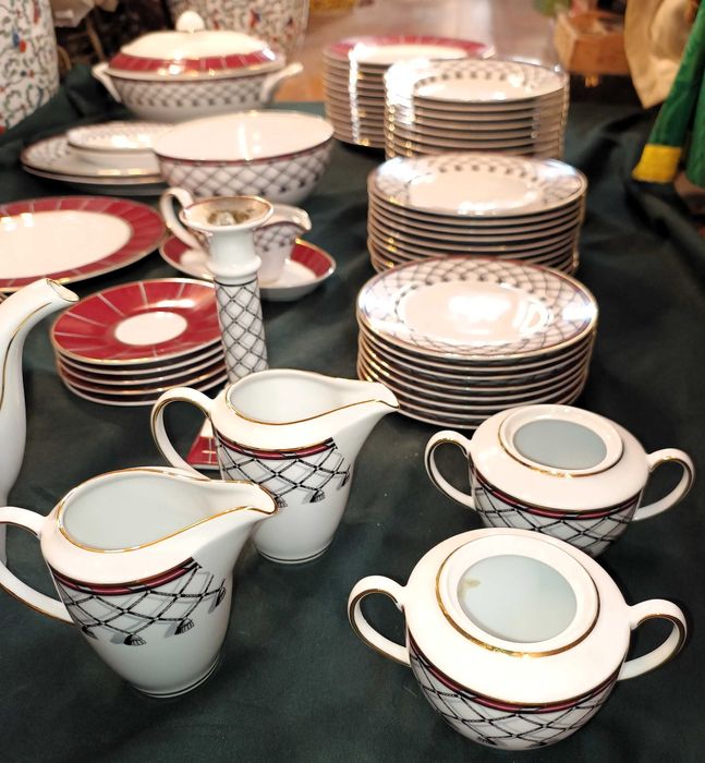 Serviço Jantar Porcelana Bonvida Coleção Fado