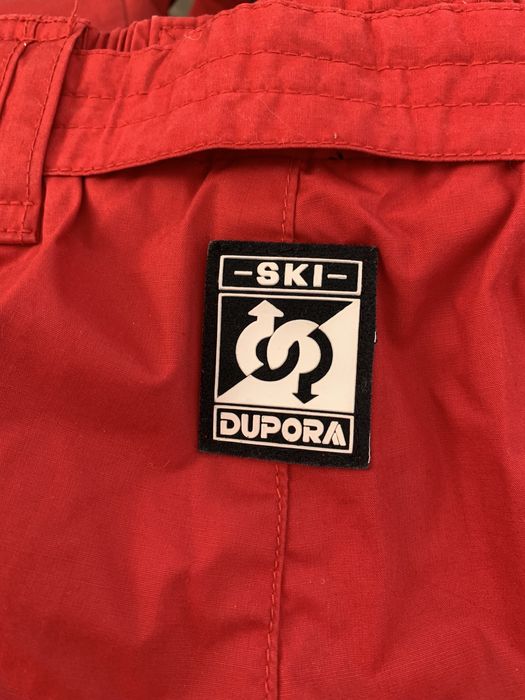 Лыжные штаны, перчатки В ПОДАРОК, м/ж, S, 164см, ski dupora,  красные