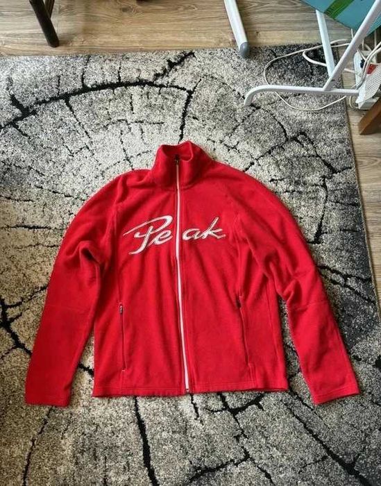 Polar Peak Performance Fleece jacket swag y2k basic zip rap rare wmns