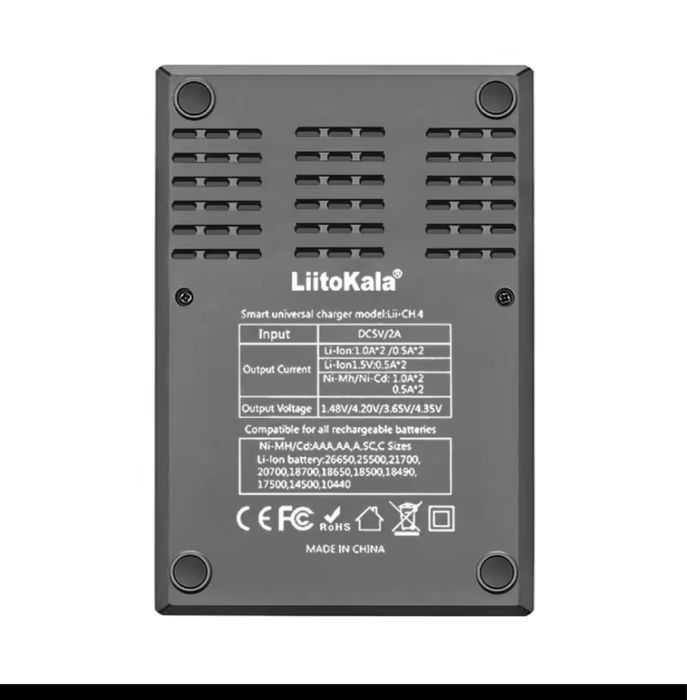 LiItoKala Lii-CH4 Smart Intelligent